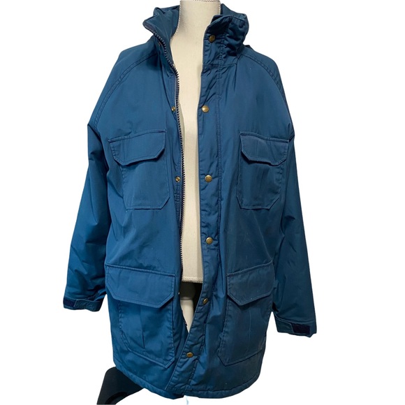 Woolrich Other - Woolrich Large Blue Vintage 1960s Parka Jacket coat
